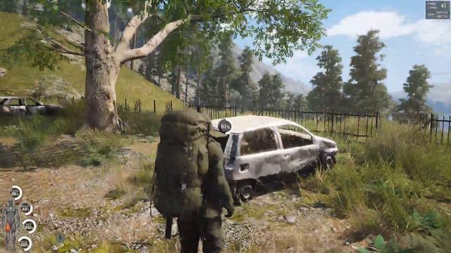 [SCUM] - покатали на машине, создание базы и первый донат смотреть онлайн