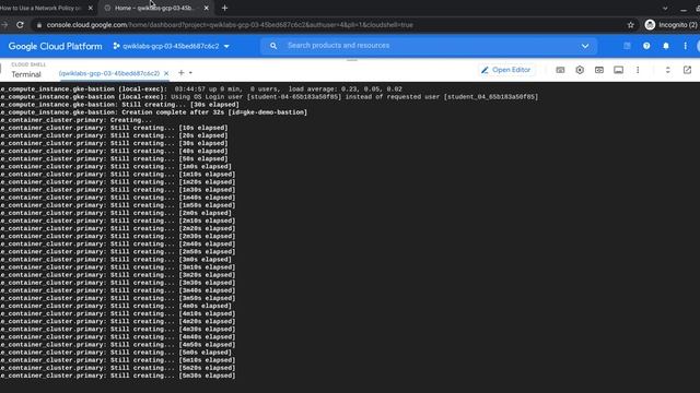 How to Use a Network Policy on Google Kubernetes Engine #learntoearncloudchallenge #Qwiklabs смотреть онлайн