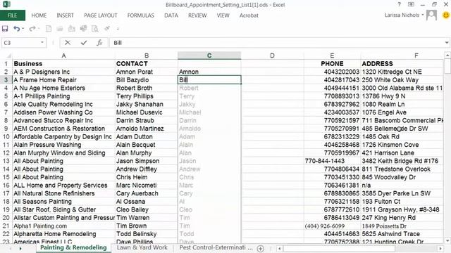 Excel Tutorial: How To Separate Two Words Into Two Columns In Excel 2013 смотреть онлайн