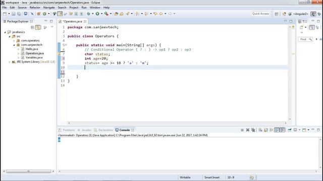 Ternary Operator смотреть онлайн