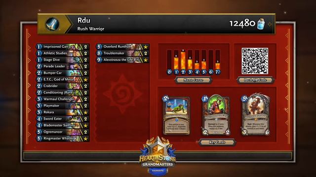 Rdu vs Frenetic | 2021 Hearthstone Grandmasters Europe | Top 8 | Season 1 | Week 6 смотреть онлайн