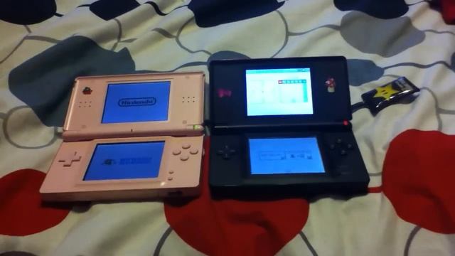 How to connect two Nintendo ds's together to play смотреть онлайн