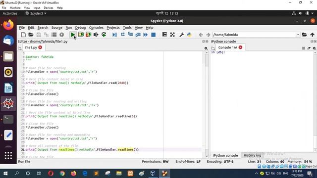 read and write to the file in python смотреть онлайн