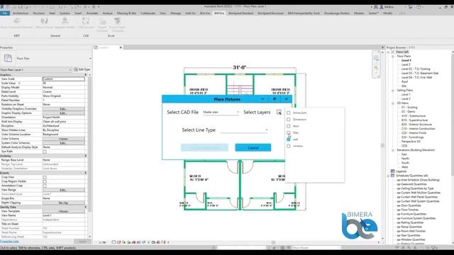Convert DWG Lines into Revit Detail Lines смотреть онлайн