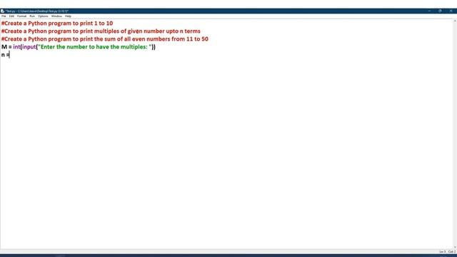 #22 - Iteration / looping in Python Language смотреть онлайн