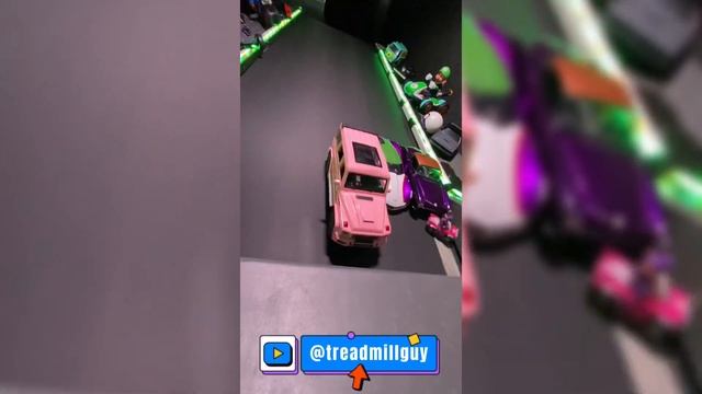 Best Color Races! Viral tiktok Treadmillguy compilation ? Disney Car fast and furious and more! смотреть онлайн