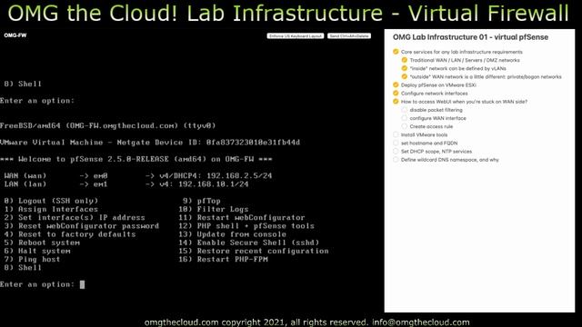 Install pfSense firewall VM, QUICK! смотреть онлайн