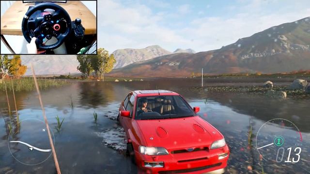 1992 Ford Escort RS Cosworth - Forza Horizon 4 (Logitech G29 + Shifter) GamePlay смотреть онлайн