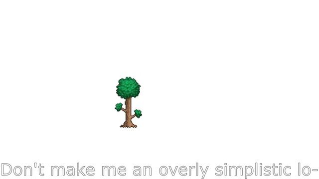 Please Terraria, don't turn me into an oversimplified logo! смотреть онлайн