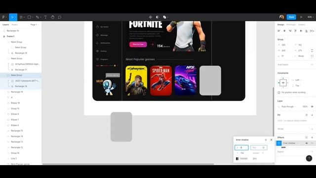 How to design game store dashboard | Game store UI design | Learn UI UX Designing In Figma смотреть онлайн