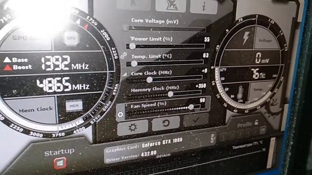 Пульс майнинга налаживается. Две карты GeForce GTX 1080 на NiceHash. смотреть онлайн
