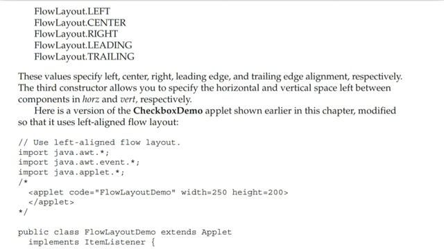 Understanding layout managers-1 | AWT in java | The Complete Refrence Java Audiobook смотреть онлайн