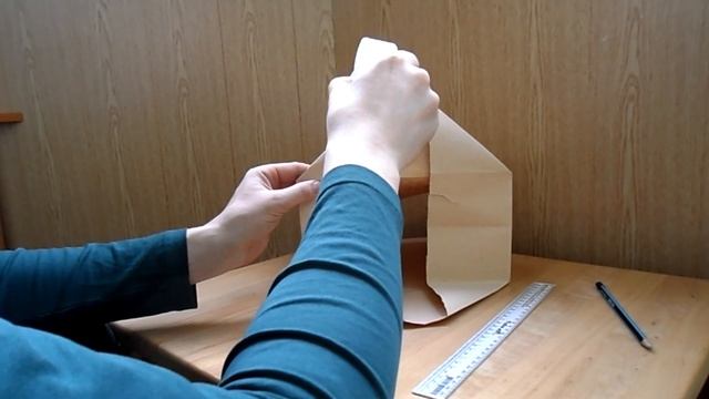 Бумажный пакет, своими руками. смотреть онлайн