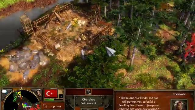 Osmanlı + Hollanda vs İngiltere + Almanya + Fransa Savaşı Age of Empires III Complete Edition War смотреть онлайн