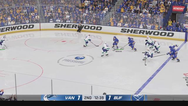 NHL 24 | Vancouver Canucks vs Buffalo Sabres - Gameplay PS5 смотреть онлайн