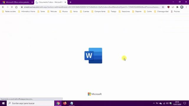 Usa Word online para editar documentos gratis www.informaticovitoria.com смотреть онлайн
