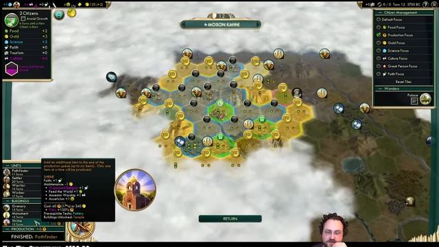 Let's Play Civilization 5 - Shoshone [Modded/Great Plains] - Ep 1 смотреть онлайн