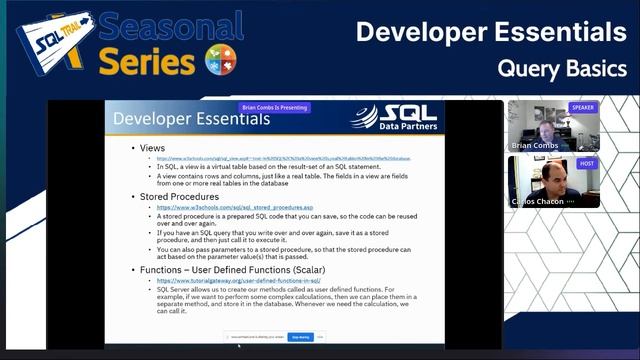 Developer Essentials...SQL Trail Seasonal Series Spring 2022 - Part 4 смотреть онлайн