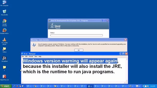 How to install Java on Windows XP смотреть онлайн