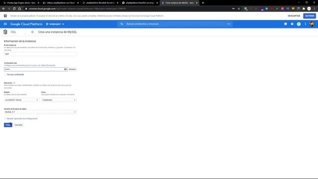 Conectarse a Cloud SQL desde App Engine en Google Cloud Plataform Usando #phpMyAdmin смотреть онлайн