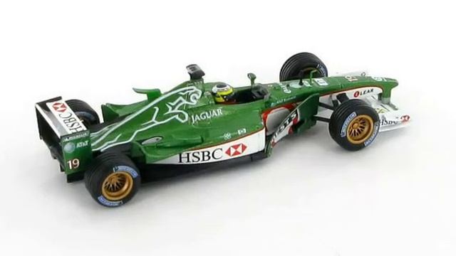 Jaguar R2 F1 2001 Pedro de La Rosa 1:43 Scale Model Car смотреть онлайн