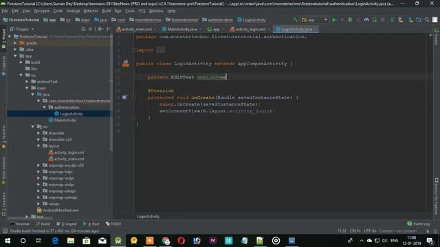 Firebase Authentication Login using Email || Firebase Firestore A complete tutorial || PART 1 [2019 смотреть онлайн