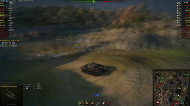 World of Tanks [Т-54 - Мастер] wot смотреть онлайн