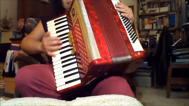 Scandalli 80 Bass Accordion - Sous Le Ciel De Paris -Testing смотреть онлайн