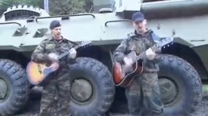 Армейская песня под гитару - синяя река