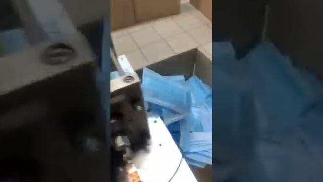 Производство защитных масок Российской фабрикой Авангард на станке смотреть онлайн