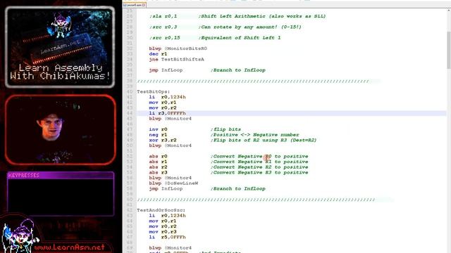 TMS9900 Assembly Lesson 5 - Bit Operations. смотреть онлайн