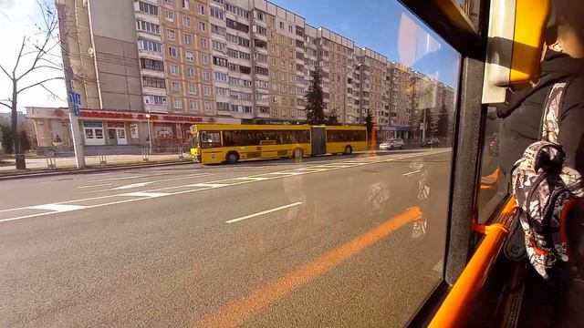 автобус Минска МАЗ 107.468 госномер АК 0079-7 марш 44 смотреть онлайн