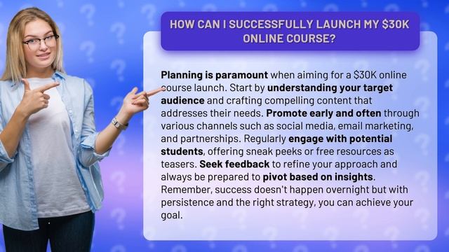 How Can I Successfully Launch My $30K Online Course? смотреть онлайн