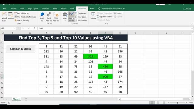 VBA to Find the Top 10 Values, Top 5 Values or Top 3 Values смотреть онлайн