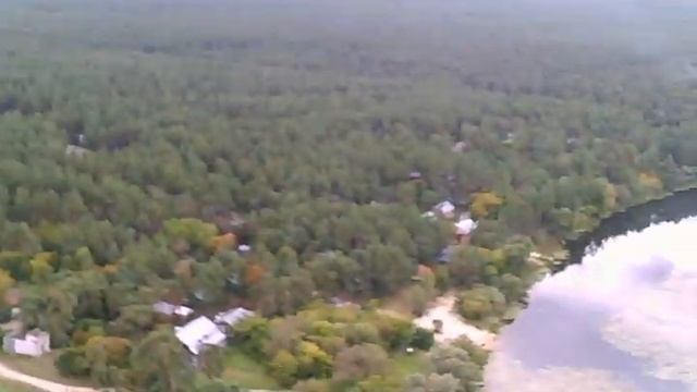Полет с камерой Пироговка Десна смотреть онлайн