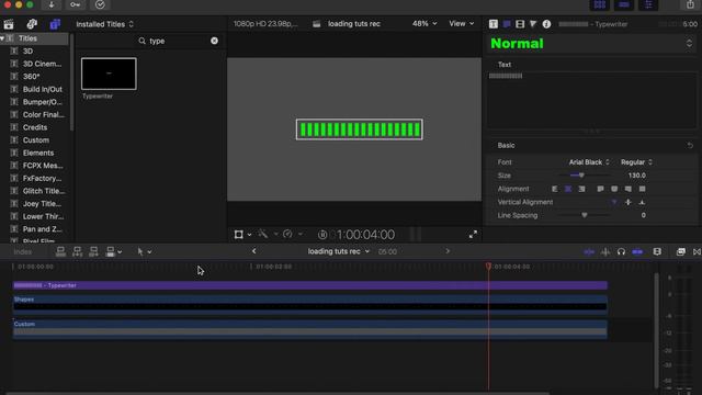 How to Create LOADING BAR and % Counter in FCPX (No Plugins) смотреть онлайн