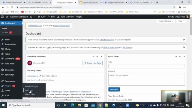 How to setup Google Tag Managers for Beginners | For WordPress website | 2021 | हिंदी में смотреть онлайн