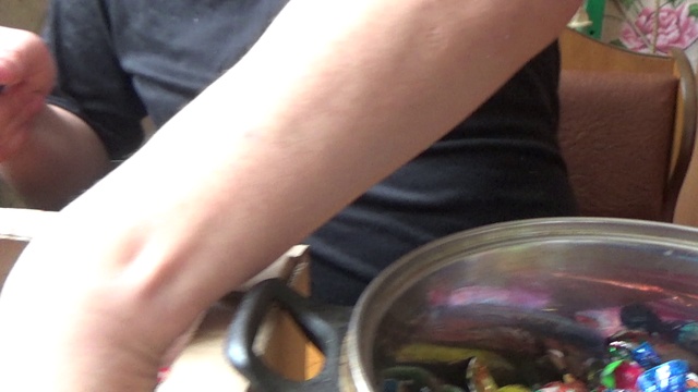 A lot of candy 