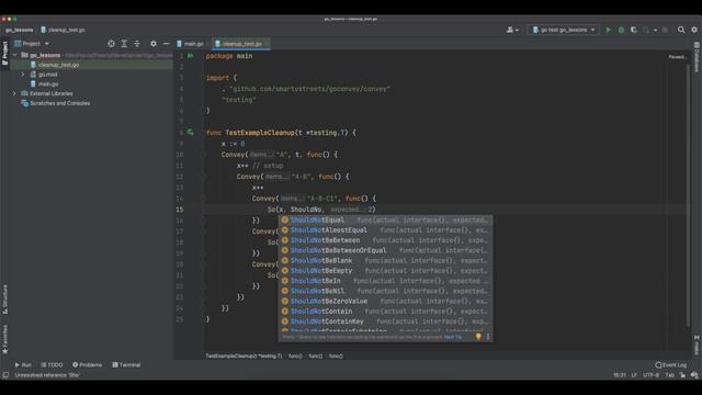 Изучаем Golang. Урок 12. Тестирование. Часть 2. GoConvey смотреть онлайн