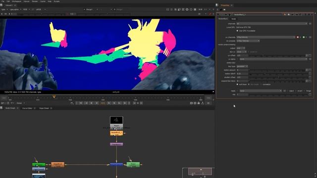 Nuke 10 | Vector Blur смотреть онлайн