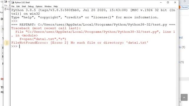 Python File Handling Part 1with question answer | Text File vs Binary File | modes of opening file смотреть онлайн