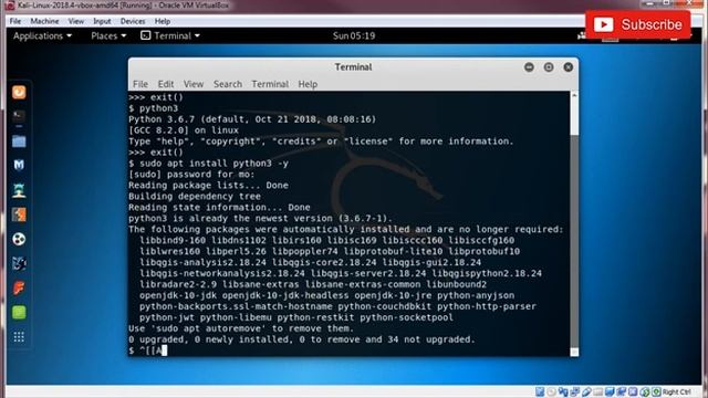 Python Tutorials - Install Python on Debian Kali Linux смотреть онлайн