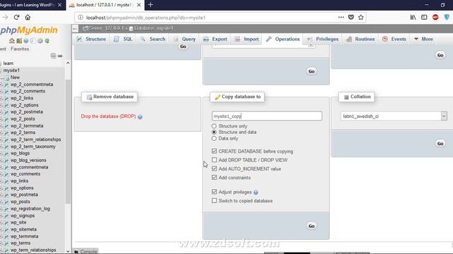 Duplicate Clone WordPress Database using phpMyAdmin in urdu hindi смотреть онлайн