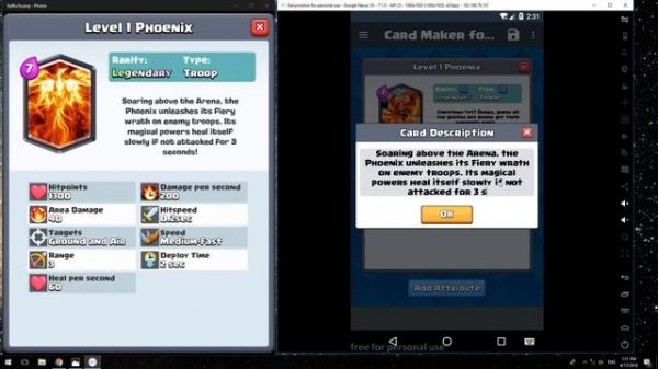 Card Maker for Clash Royale - the best inline card editor for Clash Royale