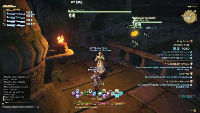 Final Fantasy XIV: Titan tank ftw! смотреть онлайн