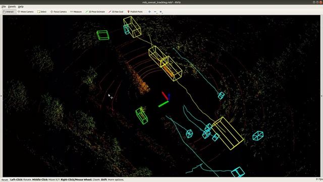 Realtime 3D Multi-Object Detection and Tracking based on Multi-LIDARs смотреть онлайн