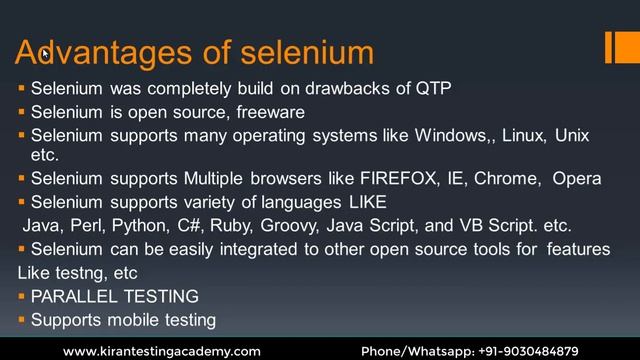 Advantages of Selenium and Flavors or selenium : selenium Class 6 смотреть онлайн