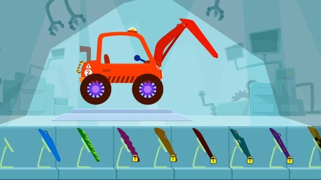 Dinosaur Digger | Baby Play and Explore The Jurassic World | Excavator Game By Yateland смотреть онлайн