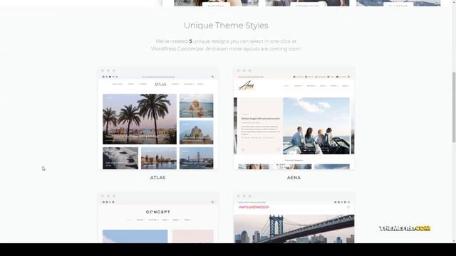Aena - Content Focused WordPress Theme blog clean Rio смотреть онлайн