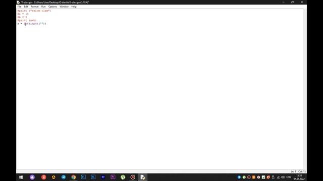 PYTHON 1-DARS DASTUR YARATDIK KORING VA O'RGANING смотреть онлайн